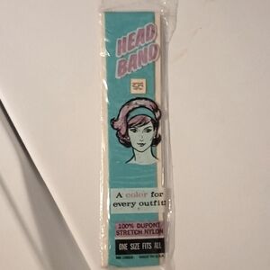 Vintage Head band 1960 Retro Chic